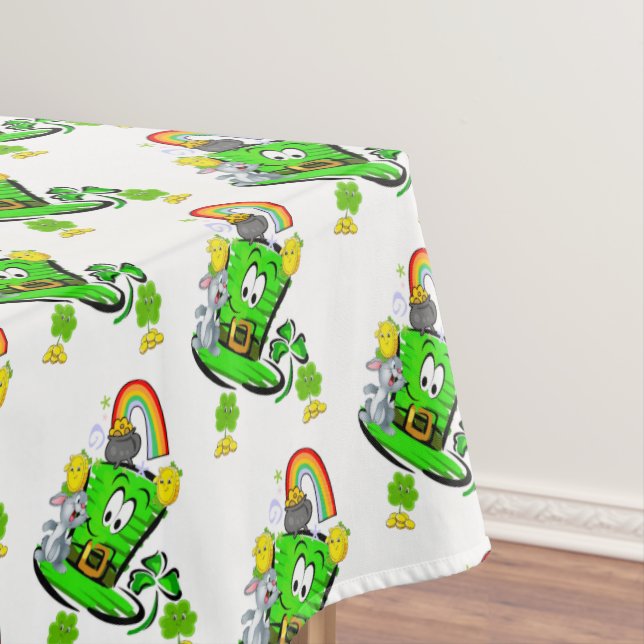 Toalha De Mesa Tablecloth Saint Patrick's Day Rabbit (Posição Original)