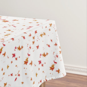 Toalha De Mesa Tablecloth sazonal do teste padrão da folha do