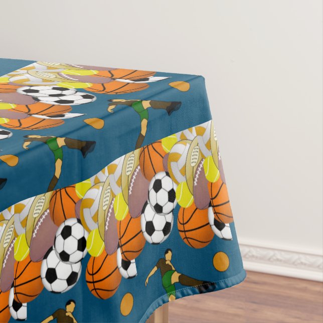 Toalha De Mesa Tablecloth Sports (Posição Original)