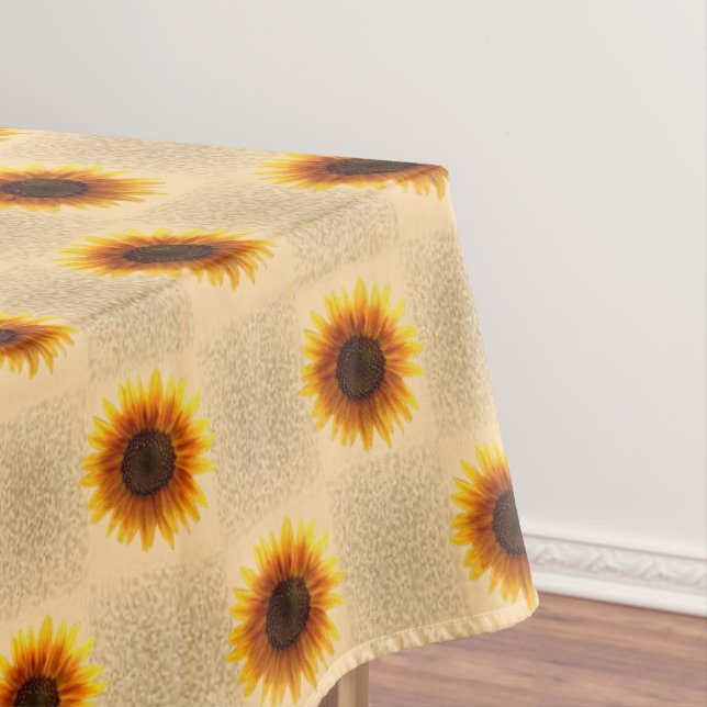 Toalha De Mesa Tablecloth Sunflower (Posição Original)