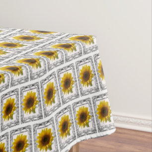 Toalha De Mesa Tablecloth Sunflower