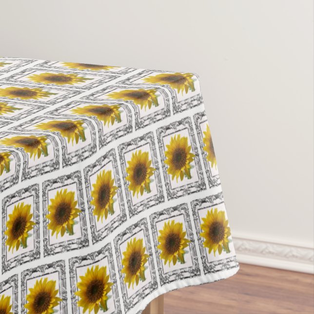 Toalha De Mesa Tablecloth Sunflower (Posição Original)