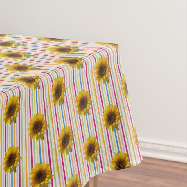 Toalha De Mesa Tablecloth Sunflower (Posição Original)