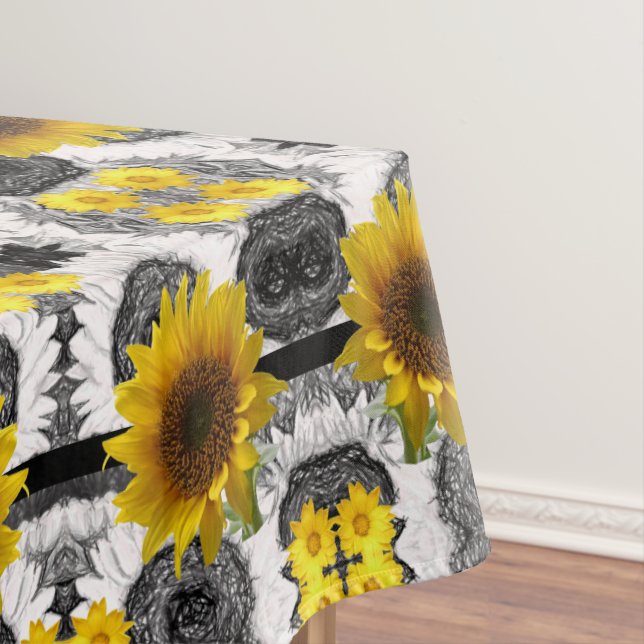Toalha De Mesa Tablecloth Sunflower (Posição Original)
