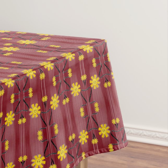 Toalha De Mesa Tablecloth Sunflower (Posição Original)
