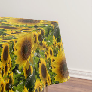 Toalha De Mesa Tablecloth Sunflower