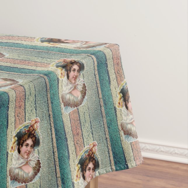 Toalha De Mesa Tablecloth Victorian Lady (Posição Original)
