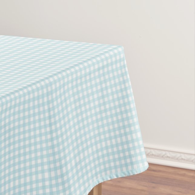Toalha De Mesa Tablecloths de Gingham Azul (Posição Original)