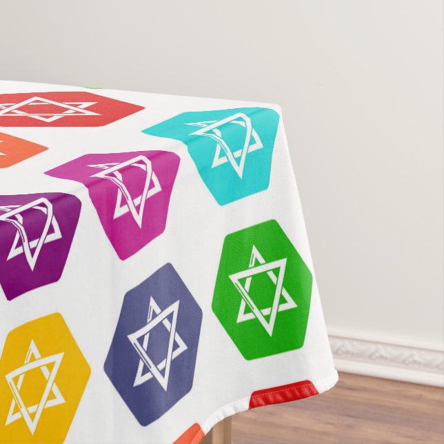 Toalha De Mesa Tablecloths - Judaica - Feriados Judeus - Shabbat (Posição Original)