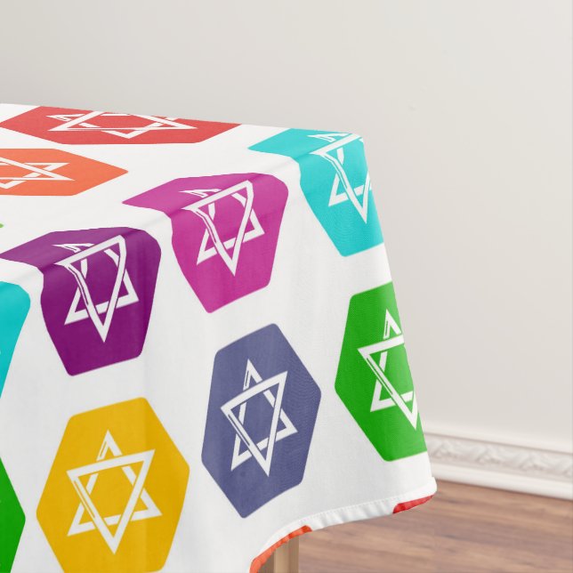 Toalha De Mesa Tablecloths - Judaica - Feriados Judeus - Shabbat (Posição Original)