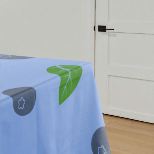 Toalha De Mesa Tableloth de padrão de mirtilo