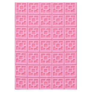 Toalha De Mesa Tableloth de Trellis Rosa Retroativa