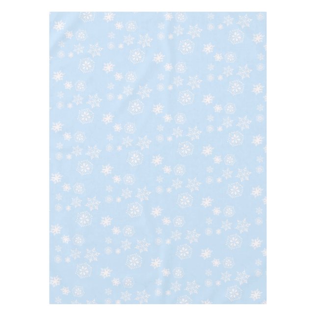 Toalha De Mesa Tableloth do Dia da Neve (Frente)