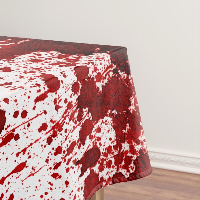 Toalha De Mesa Tableloth Splatter Vampiro Gótico (Posição Original)