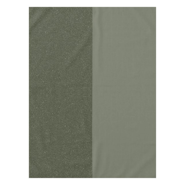 Toalha De Mesa Tablet de Textura de Divisão Verde de Moss - Perso (Frente)
