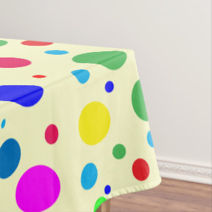 Toalha De Mesa Tablete de bolhas de Bolinhas coloridas
