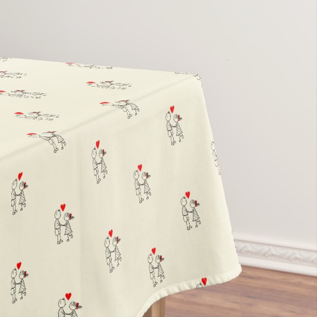 Toalha De Mesa Tablete de Casal de Cubo - Escolher Cor (Posição Original)