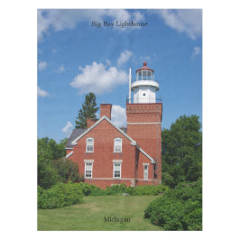 Toalha De Mesa Tablete de Farol de Baía Grande