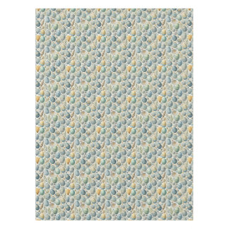 Toalha De Mesa Tablete de páscoa com Ovos e Conchas