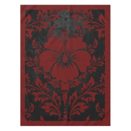 Toalha De Mesa Tablete elegante borboleta vermelha e negra