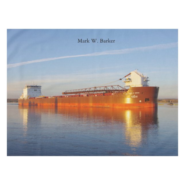 Toalha De Mesa Tablete Mark W. Barker (Frente (Horizontal))