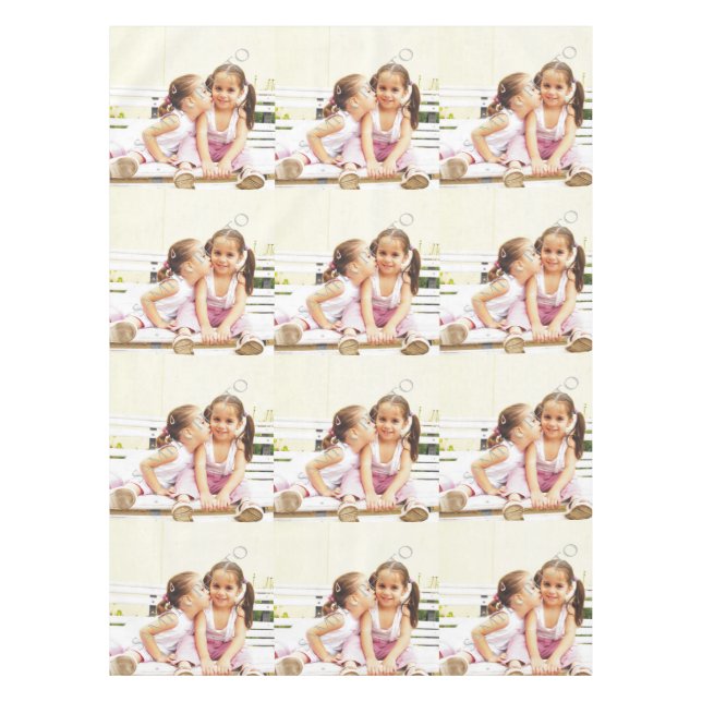 Toalha De Mesa Tablete personalizada de fotos. Faça o seu (Frente)