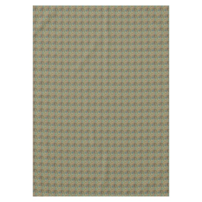 Toalha De Mesa Tableware de Flores do Patrimônio (Frente)