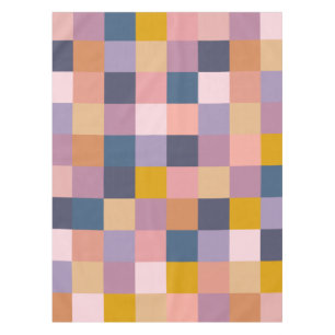 Toalha De Mesa Tabuleiro de Controlo Colorido - Púrpura Terrestr