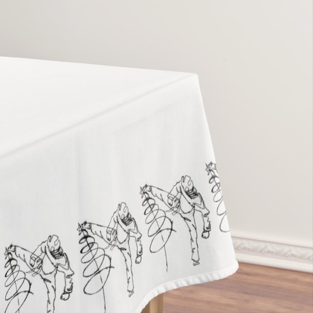 Toalha De Mesa TAEKWONDO das Provas (Posição Original)