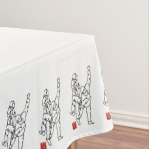 TOALHA DE MESA TAEKWONDO DESEQUILÍBRIO