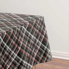 Toalha De Mesa Tartan de Natal texturizado. 