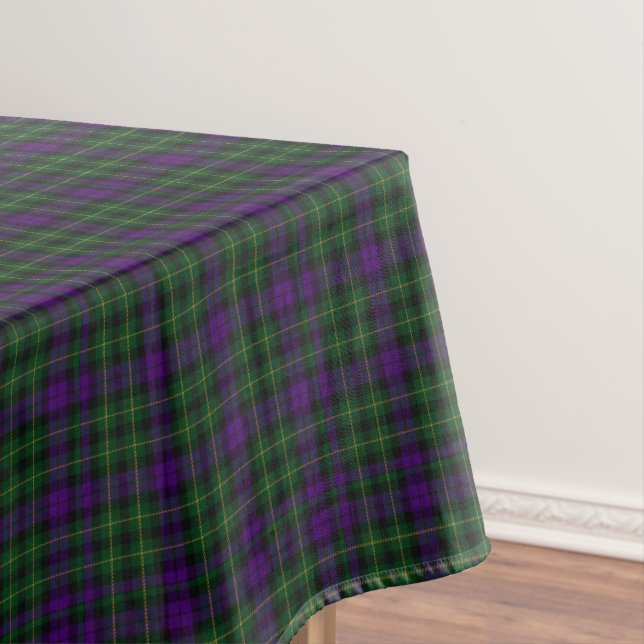 Toalha De Mesa Tartan do Clã Escocês Abercrombie (Posição Original)