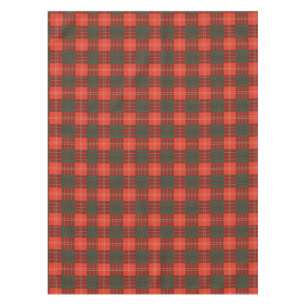 Toalha De Mesa Tartan do Scottish da xadrez do clã de Crawford