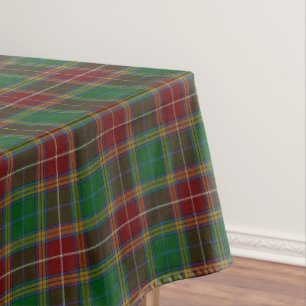 Toalha De Mesa Tartan escocês de Baxter do clã