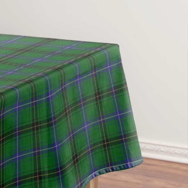 Toalha De Mesa Tartan escocês de Henderson do clã (Posição Original)