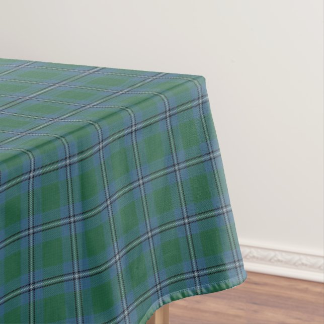 Toalha De Mesa Tartan escocês de Irvine Irwin do clã (Posição Original)
