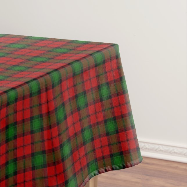 Toalha De Mesa Tartan escocês de Kerr do clã (Posição Original)