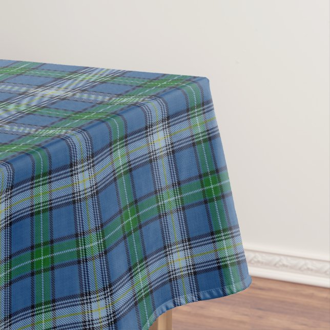 Toalha De Mesa Tartan escocês de MacDowall McDowell do clã (Posição Original)