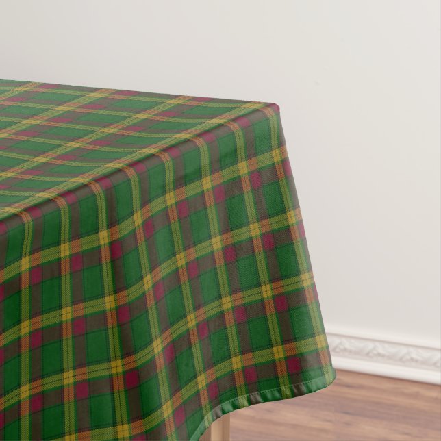 Toalha De Mesa Tartan escocês de MacMillan do clã (Posição Original)