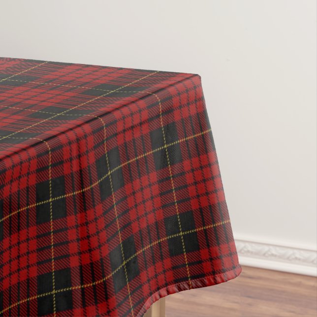 Toalha De Mesa Tartan escocês de MacQueen do clã (Posição Original)