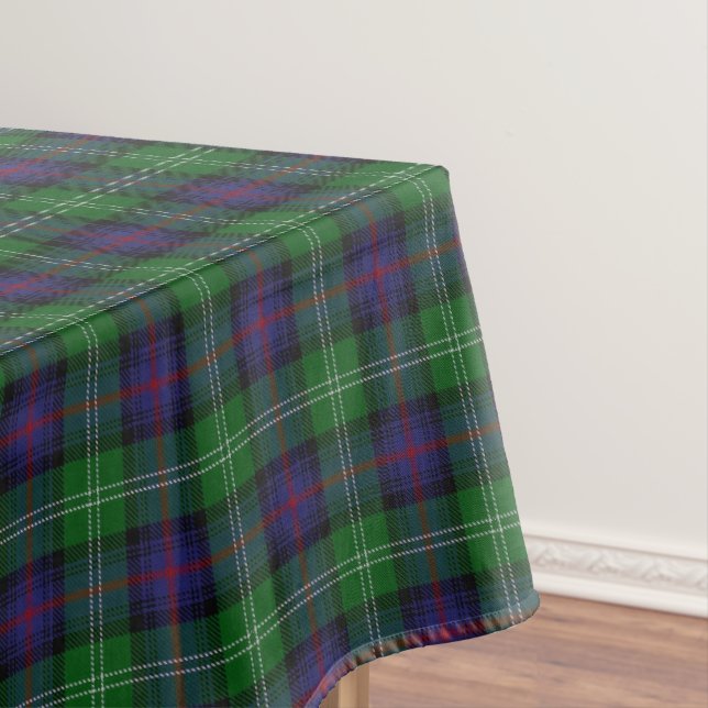 Toalha De Mesa Tartan escocês de Sutherland do clã (Posição Original)