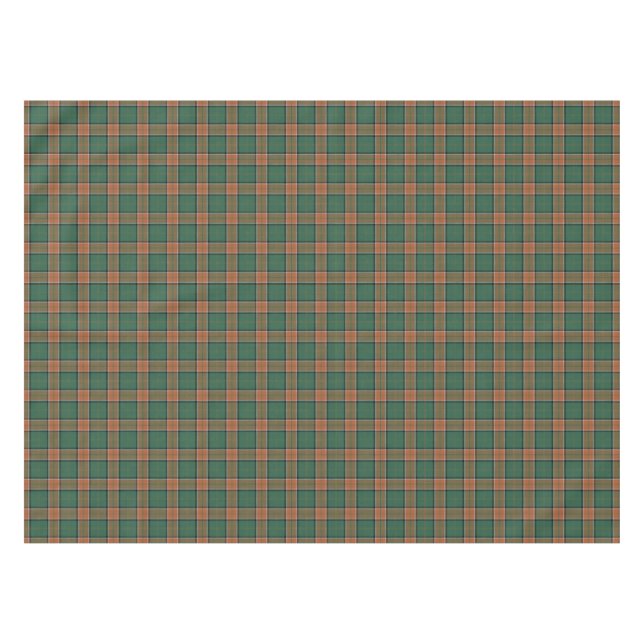 Toalha De Mesa Tartan escocês do Pollock do clã (Frente (Horizontal))