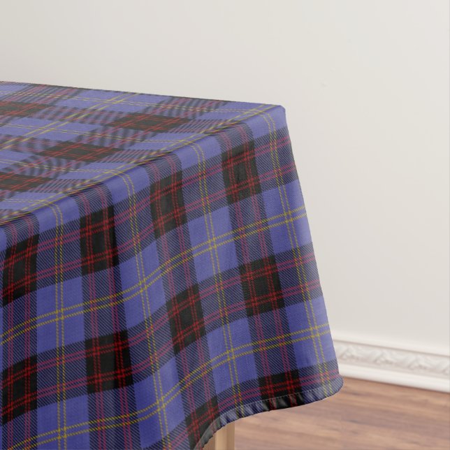 Toalha De Mesa Tartan escocês do Rutherford do clã (Posição Original)