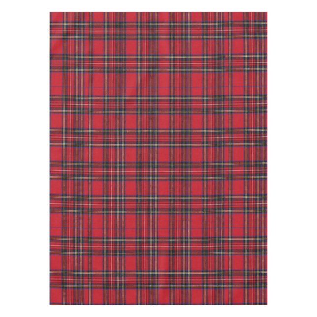 Toalha De Mesa Tartan real de Stewart (Frente)