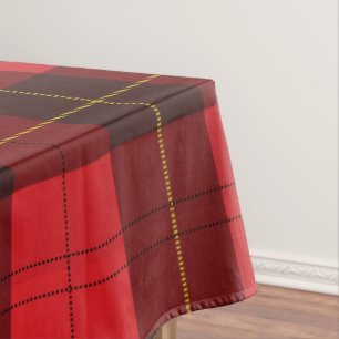Toalha De Mesa Tartan Xadrez Scottish Clan Wallace Checkered