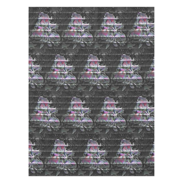 Toalha De Mesa Techno Buquê Tablecloth (Frente)