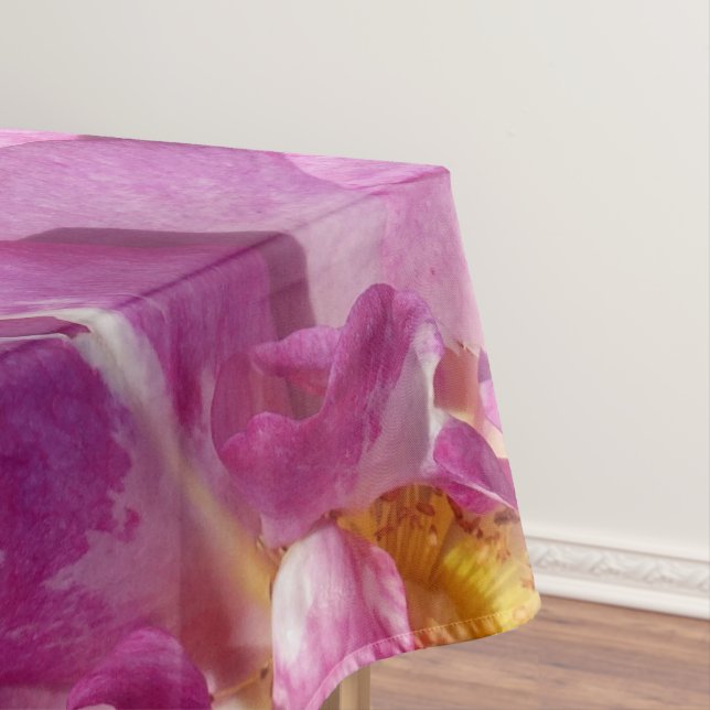 Toalha De Mesa Tela da Mesa de Fotos de Rosas Rosa (Posição Original)