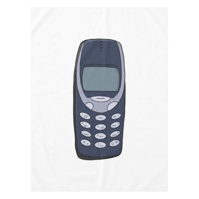 Toalha De Mesa Telefone celular Vintage (Frente)