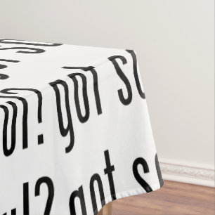 Toalha De Mesa tem alma?