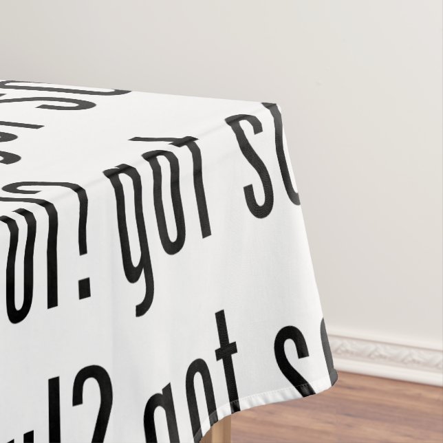 Toalha De Mesa tem alma? (Posição Original)